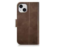 iCarer Wallet Case Oil Wax do iPhone 14 Plus (anti-RFID) brązowy - 1201152 - zdjęcie 4
