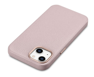 iCarer Litchi Premium Leather Case do iPhone 14 Plus (MagSafe) róż - 1201144 - zdjęcie 5