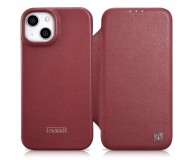 iCarer Premium Leather Folio Case do iPhone 14 Plus (MagSafe) - 1201146 - zdjęcie 1