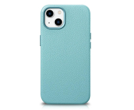 iCarer Litchi Premium LeatherCase do iPhone 14 Plus(MagSafe) green - 1201114 - zdjęcie 1