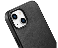 iCarer Leather Case do iPhone 14 (MagSafe) czarny - 1201086 - zdjęcie 7