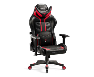 Diablo Chairs X-Ray 2.0 Normal Size Czarno-czerwony - 1208637 - zdjęcie 1