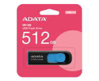 ADATA 512GB DashDrive UV128 czarno-niebieski (USB 3.2) - 1202710 - zdjęcie 1