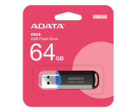 ADATA 64GB C906 czarny USB 2.0 - 1202704 - zdjęcie 1