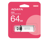 ADATA 64GB C906 biały USB 2.0 - 1202707 - zdjęcie 1
