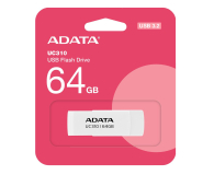 ADATA 64GB UC310 biały (USB 3.2) - 1202719 - zdjęcie 1