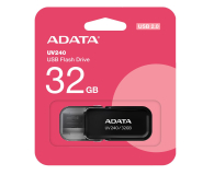 ADATA 32GB UV240 czarny USB 2.0 - 1202693 - zdjęcie 1