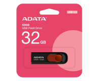 ADATA 32GB DashDrive Classic C008 czarno-czerwony USB 2.0 - 1202724 - zdjęcie 1