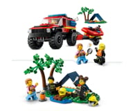 LEGO City 60412 Terenowy wóz strażacki z łodzią ratunkową - 1203367 - zdjęcie 4