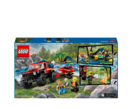LEGO City 60412 Terenowy wóz strażacki z łodzią ratunkową - 1203367 - zdjęcie 7