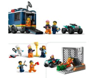 LEGO City 60418 Policyjna ciężarówka z laboratorium kryminalnym - 1203601 - zdjęcie 5