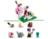 LEGO Minecraft 21253 Rezerwat zwierząt - 1202544 - zdjęcie 4