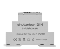 BleBox shutterBox DIN - sterownik rolet WiFi na szynę DIN - 1119314 - zdjęcie 1
