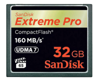 SanDisk 32GB Extreme Pro zapis 150MB/s odczyt 160MB/s - 179833 - zdjęcie 1
