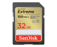 SanDisk 32GB SDHC Extreme 100MB/s V30 UHS-I U3 - 1118957 - zdjęcie 1