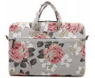 Canvaslife Briefcase Laptop 13-14" white rose - 1120259 - zdjęcie 2