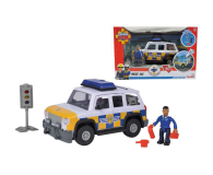 Simba Strażak Sam Policyjny Jeep z figurką - 1125605 - zdjęcie 1