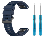 FIXED Silicone Strap do Garmin Fenix QuickFit blue (22mm) - 1128312 - zdjęcie 4