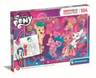 Clementoni Happycolor Puzzle dwustronne My Little Pony 25726 - 1130266 - zdjęcie 1