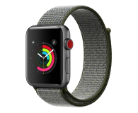 Tech-Protect Pasek Nylon do Apple Watch dark olive - 605550 - zdjęcie 1