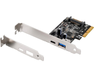 SilverStone Karta rozszerzeń Port USB 3.1 Gen2 oraz USB C - 1106065 - zdjęcie 2