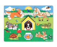 Melissa & Doug Puzzle drewniane Zwierzęta domowe - 1133434 - zdjęcie 1