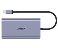Unitek Hub USB-C 8w1 PD 100W - 1122405 - zdjęcie 3