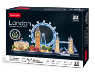 Cubic fun Puzzle 3D LED Cityline London - 1124025 - zdjęcie 1