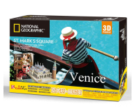 Cubic fun Puzzle 3D National Geographic Plac św. Marka w Wenecji - 1124071 - zdjęcie 1