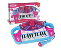 Bontempi Elektroniczny Keyboard z mikrofonem - 1124571 - zdjęcie 1
