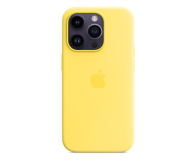 Apple Silikonowe etui z MagSafe iPhone 14 Pro słoneczny - 1124984 - zdjęcie 1