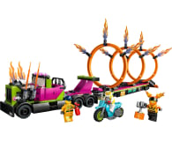 LEGO City 60357 Wyzwanie kaskaderskie – ciężarówka i obręcze - 1091284 - zdjęcie 2
