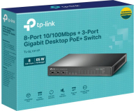 TP-Link 11p TL-SL1311P (8x10/100Mbit PoE+, 2x1000Mbit, 1xSFP) - 1137567 - zdjęcie 3
