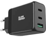Silver Monkey Ładowarka sieciowa GaN 65W + kabel USB-C  2m. - 1186958 - zdjęcie 2