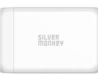 Silver Monkey Ładowarka GaN 130W USB-C PD + USB 3.0 QC W - 1097685 - zdjęcie 5