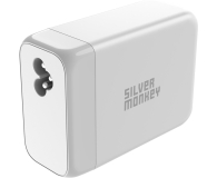 Silver Monkey Ładowarka GaN 200W USB-C PD + USB 3.0 QC W - 1097691 - zdjęcie 4