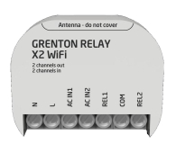 Grenton RELAY X2 WiFi, Flush - 1134789 - zdjęcie 1