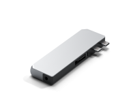 Satechi Pro Hub mini for MacBook (2xUSB-C, 2xUSB-A, RJ-45) (silver) - 1144371 - zdjęcie 2