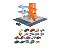 Mattel Zestaw prezentowy Garaż + 20pak samochodów - 1142565 - zdjęcie 1