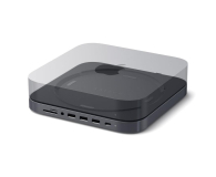 Satechi Aluminum Hub Mac Mini (USB-C, 3xUSB-A, micro/SD) space gray - 1144418 - zdjęcie 3
