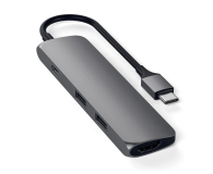 Satechi Aluminium Adapter Slim (USB-C, 4K HDMI, 2x USB-A)(space gr.) - 1144462 - zdjęcie 1