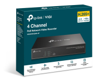TP-Link VIGI NVR1004H-4P 4-kanałowy sieciowy rejestrator wideo PoE+ - 1146049 - zdjęcie 3