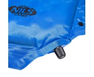 Nils Camp Mata samopompująca z poduszką NC4001 Niebieska - 1146697 - zdjęcie 7