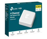TP-Link VIGI NVR1104H-4P 4-kanałowy sieciowy rejestrator wideo PoE+ - 1146048 - zdjęcie 3