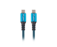 Lanberg Kabel USB-C 4.0 100W 5K/60Hz 1.2m - 1086475 - zdjęcie 3
