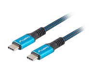 Lanberg Kabel USB-C 4.0 100W 5K/60Hz 0,5m - 1086471 - zdjęcie 1