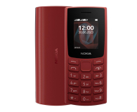 Nokia 105 2023 Dual SIM czerwony - 1148940 - zdjęcie 1