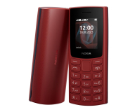 Nokia 105 2023 Dual SIM czerwony - 1148940 - zdjęcie 3