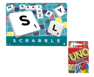 Mattel Zestaw prezentowy Scrabble + UNO - 1142572 - zdjęcie 1