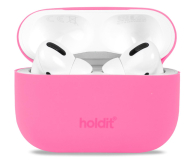 Holdit Silicone Case AirPods Pro 1&2 Bright Pink - 1148817 - zdjęcie 1